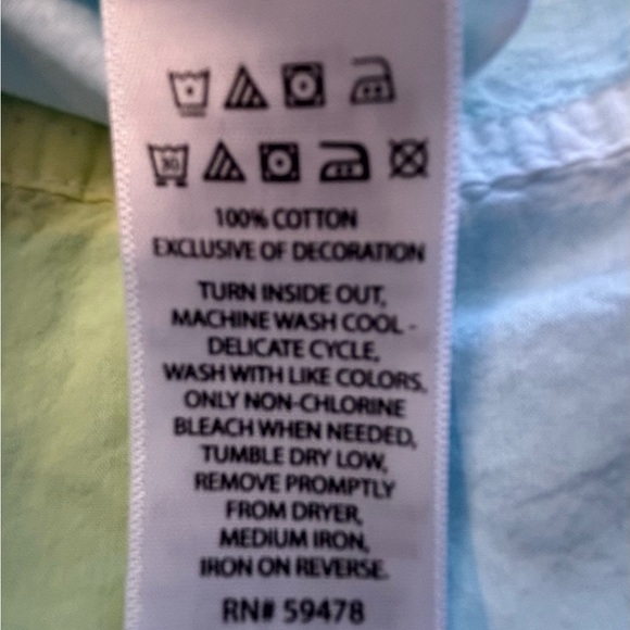 Tommy Bahama | little boys plaid button up shirt. Size: 6 - Picture 8 of 11